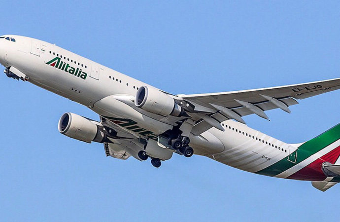 Alitalia foi uma das companhias aéreas mais pontuais do mundo em 2018