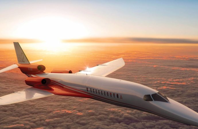 Boeing faz parceria com a Aerion para desenvolvimento de no jato executivo supersônico