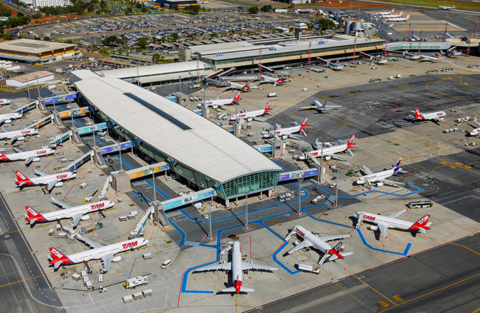 Aeroporto de Brasília cresce mais de 18% na movimentação internacional em 2019