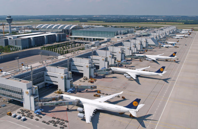 Aeroporto de Munique registra 49,7 milhões de passageiros e bate recorde