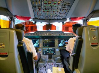 A AESA aborda as paradas do A350 durante o voo devido a “derramamento de líquido”