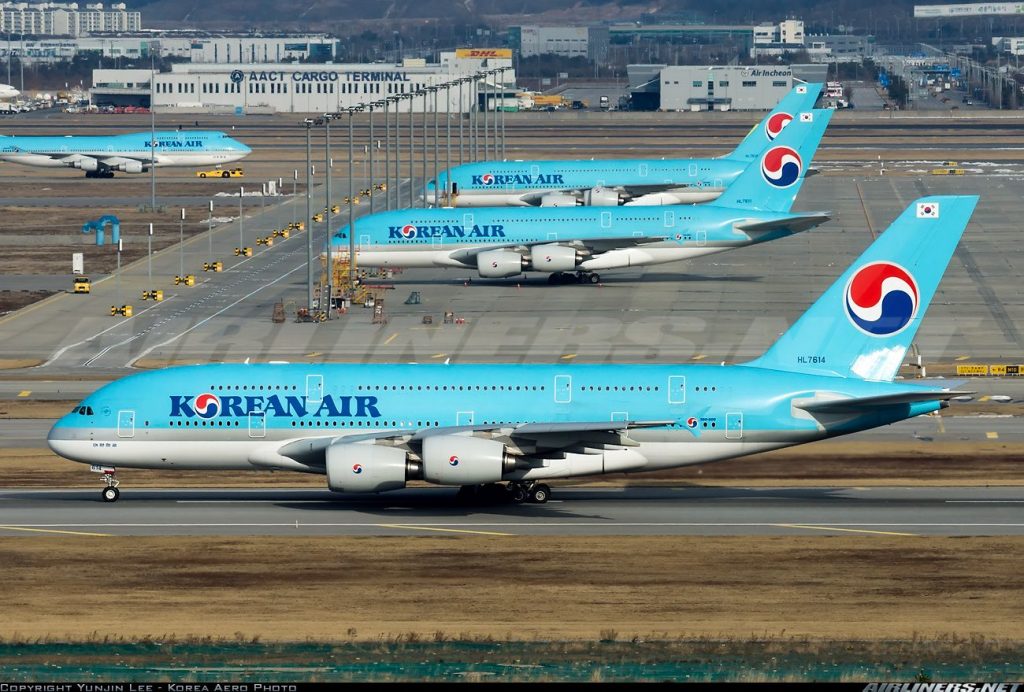 Korean Air em queda livre por causa de coronavírus - Asas Brasil Magazine