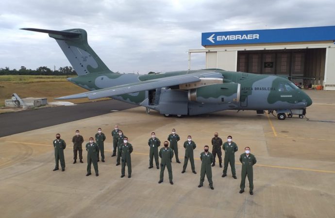 Embraer entrega o terceiro KC-390 Millennium à Força Aérea Brasileira