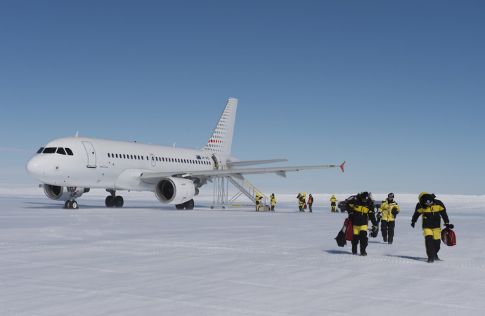 Austrália está se preparando para construir um aeroporto na Antártica.