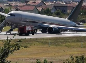 Boeing 767-300 da Omni Air sofre acidente durante o pouso em Bucareste