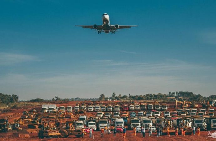 Aeroporto de Foz do Iguaçu(SBFI) segue com obras aceleradas e vai ganhar sala VIP