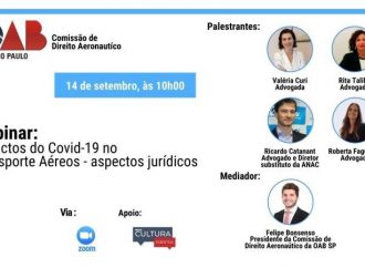 Webinar OAB-SP: Impactos do Covid-19 no Transporte Aéreo – aspectos jurídicos