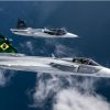 Colaboração Real: Brasil e Suécia unidos para o desenvolvimento do Gripen