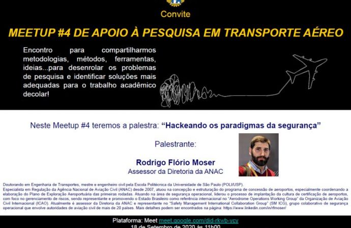 Engenharia de Infraestrutura Aeronáutica do ITA promove webinar