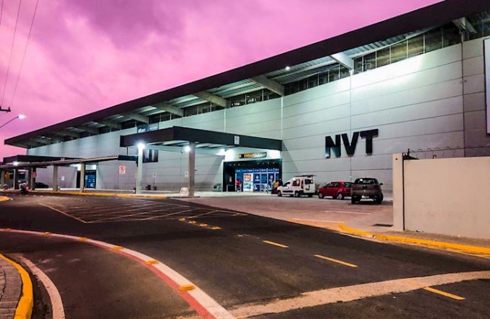 Novo terminal de Navegantes (SC) vai trazer mais conforto e segurança aos passageiros