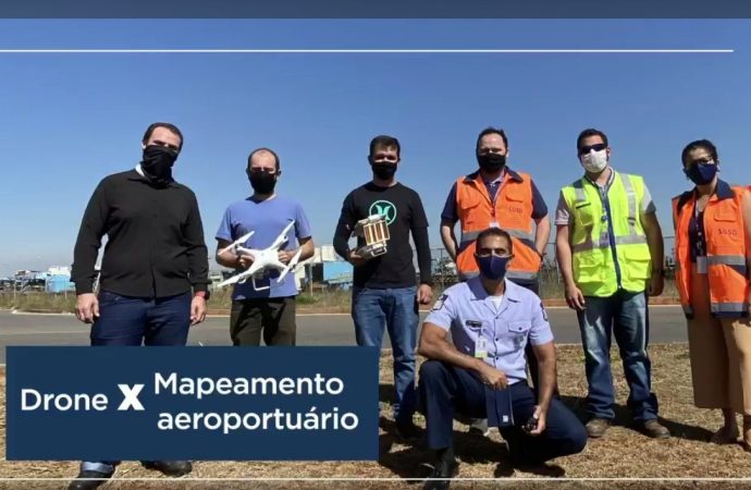 Mapeamento com drone em SBCF.