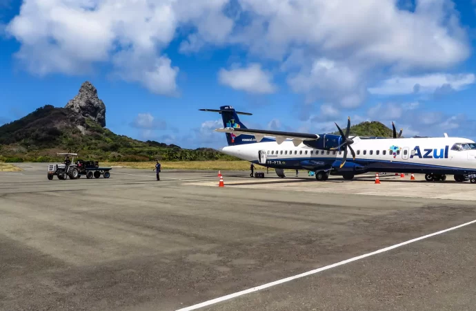 Azul aumenta operações em Fernando de Noronha