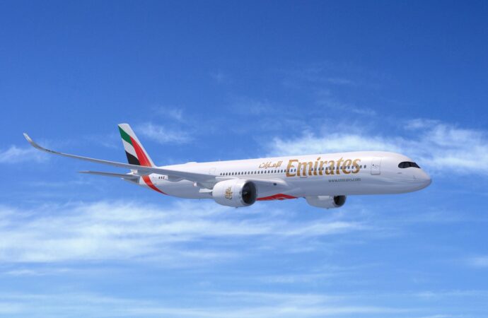 Emirates investe em banda larga de alta velocidade a bordo de 50 novas aeronaves A350