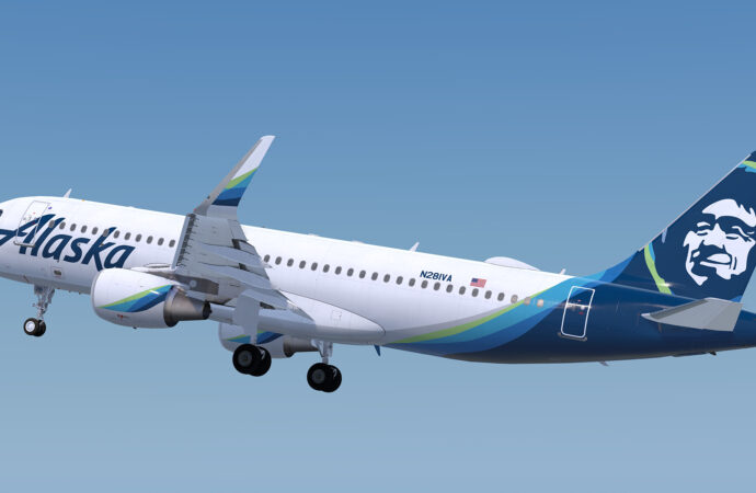 Alaska Airlines aposenta seu último Airbus A320