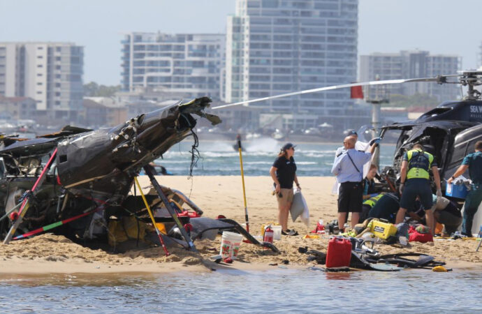 Quatro mortos, três em estados críticos após colisão de helicóptero perto do Sea World