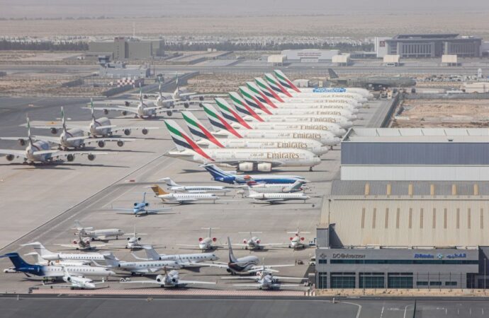 Aeroportos de Dubai recebem 21,8 milhões de visitantes em 2022