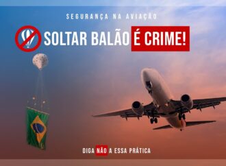 DECEA alerta sobre os riscos da soltura de balões