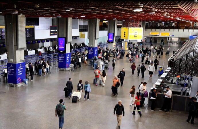 GRU Airport recebeu 20,7 milhões de passageiros no primeiro semestre do ano