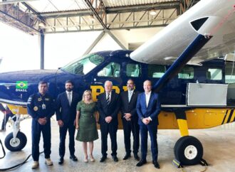 TAM Aviação Executiva entrega quatro aeronaves Cessna Grand Caravan EX para a Polícia Rodoviária Federal, em Brasília