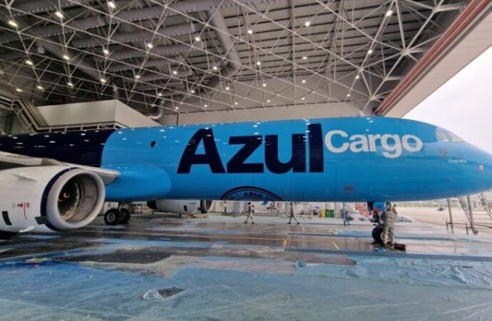 Azul Cargo Express recebe novo cargueiro Airbus A321