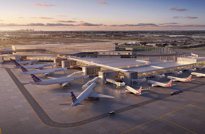 American Airlines e Aeroporto DFW revelam planos para novo terminal de última geração para clientes